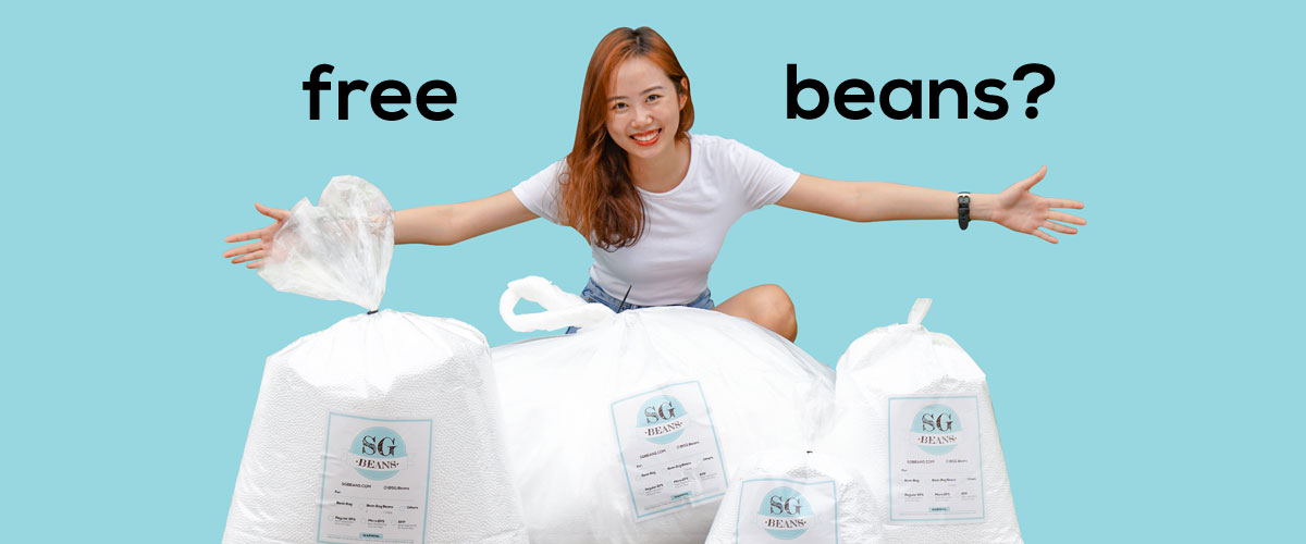 Quality EPS Bean Bag Beans 150L  700L Beanbag Refill  Filling  Beads   Stuffing Made in SG  Shopee Singapore